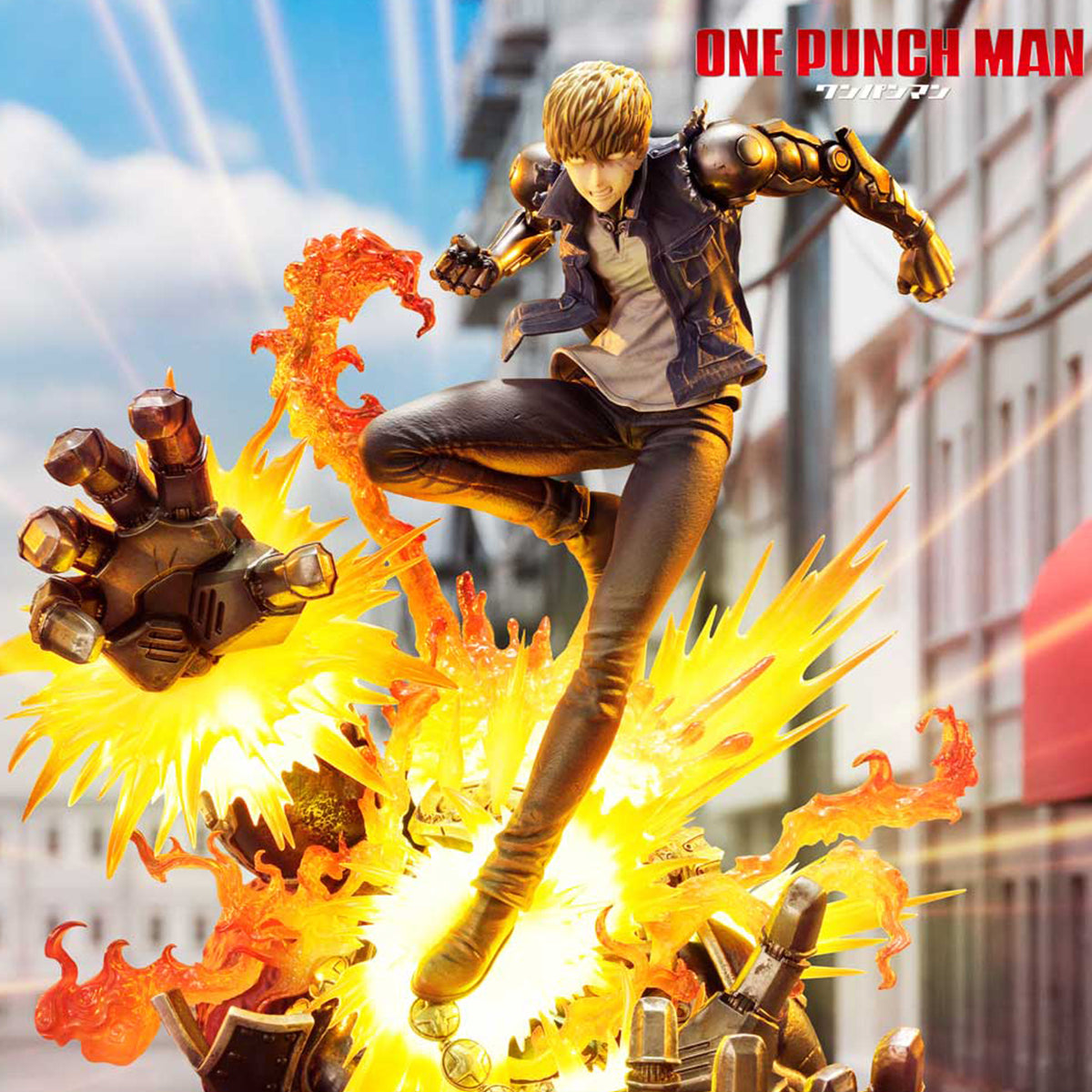 Prime 1 Studio One Punch-Man: Genos Bonus Edition Art Statue