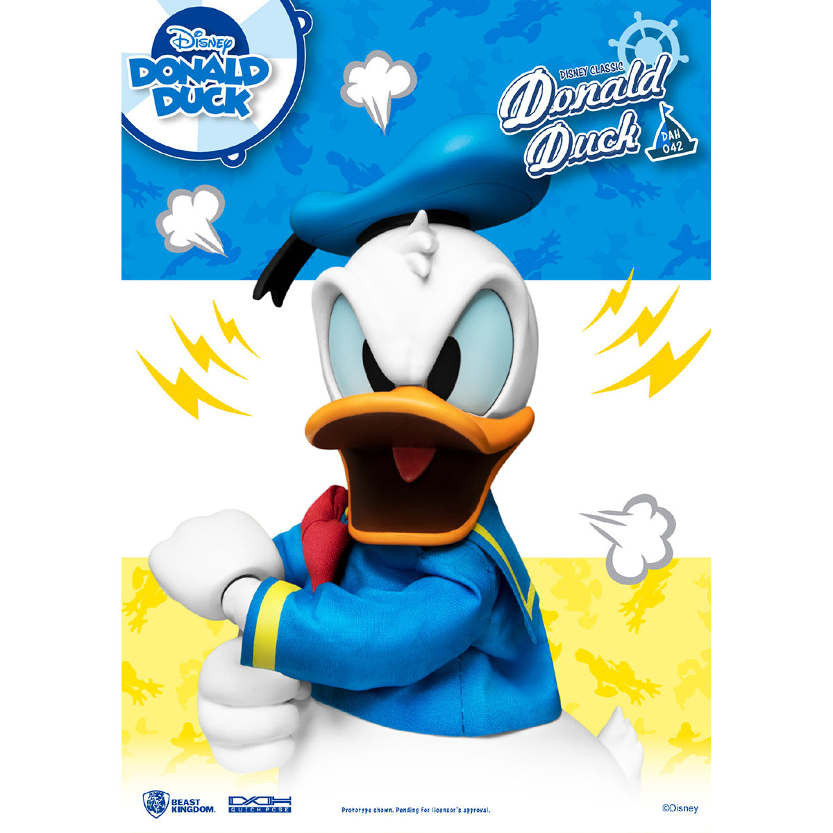 Beast Kingdom DAH-042 Disney Classic Donald Duck Action Figure