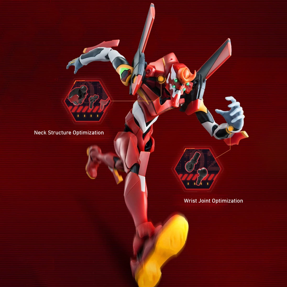 Kits de modelos de ensamblaje Blokees Neon Genesis Evangelion EVA Unit-02 Legend Edition