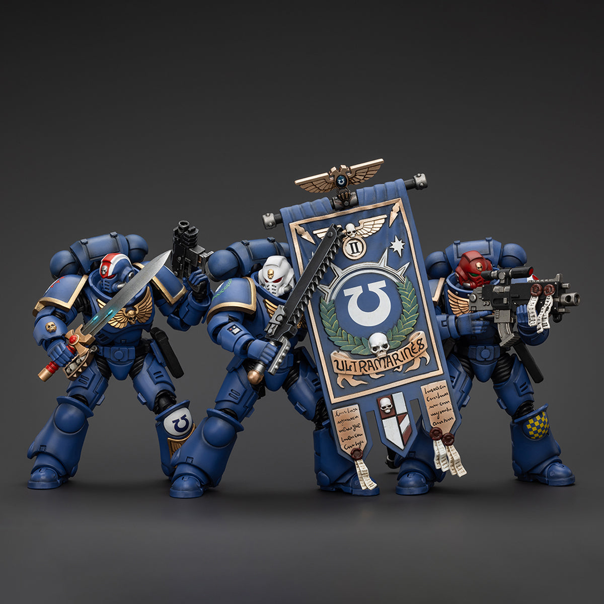 (Only Shipped to the US) JOYTOY Ultramarines Heroes of the Chapter Primaris Lieutenant Erastus 1/18 Warhammer 40,000 Reissue Action Figures