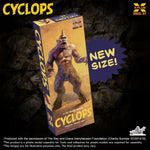 X-PLUS, Ray Harryhausen Series Cyclops Unpainted White Mold, Model Kits Assembly