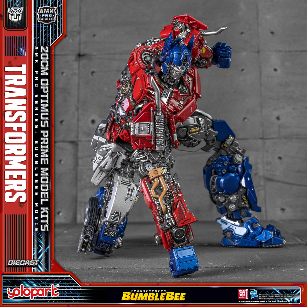 Yolopark Transformers: Bumblebee AMK PRO Series Optimus Prime (Set Version) Assembly Model Kits