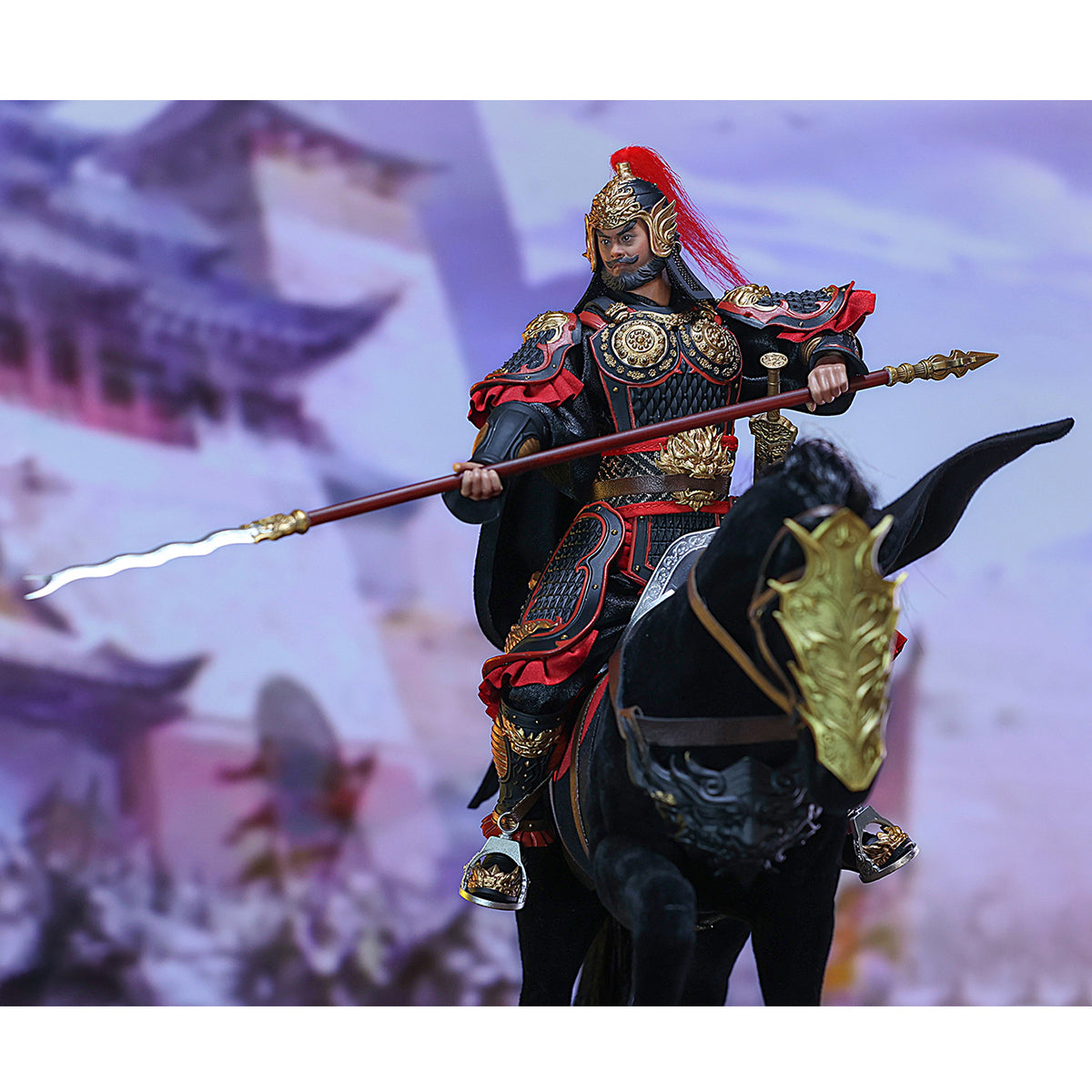 Qian Kun MODEL Zhang Fei Yide Action Figure Deluxe Edition