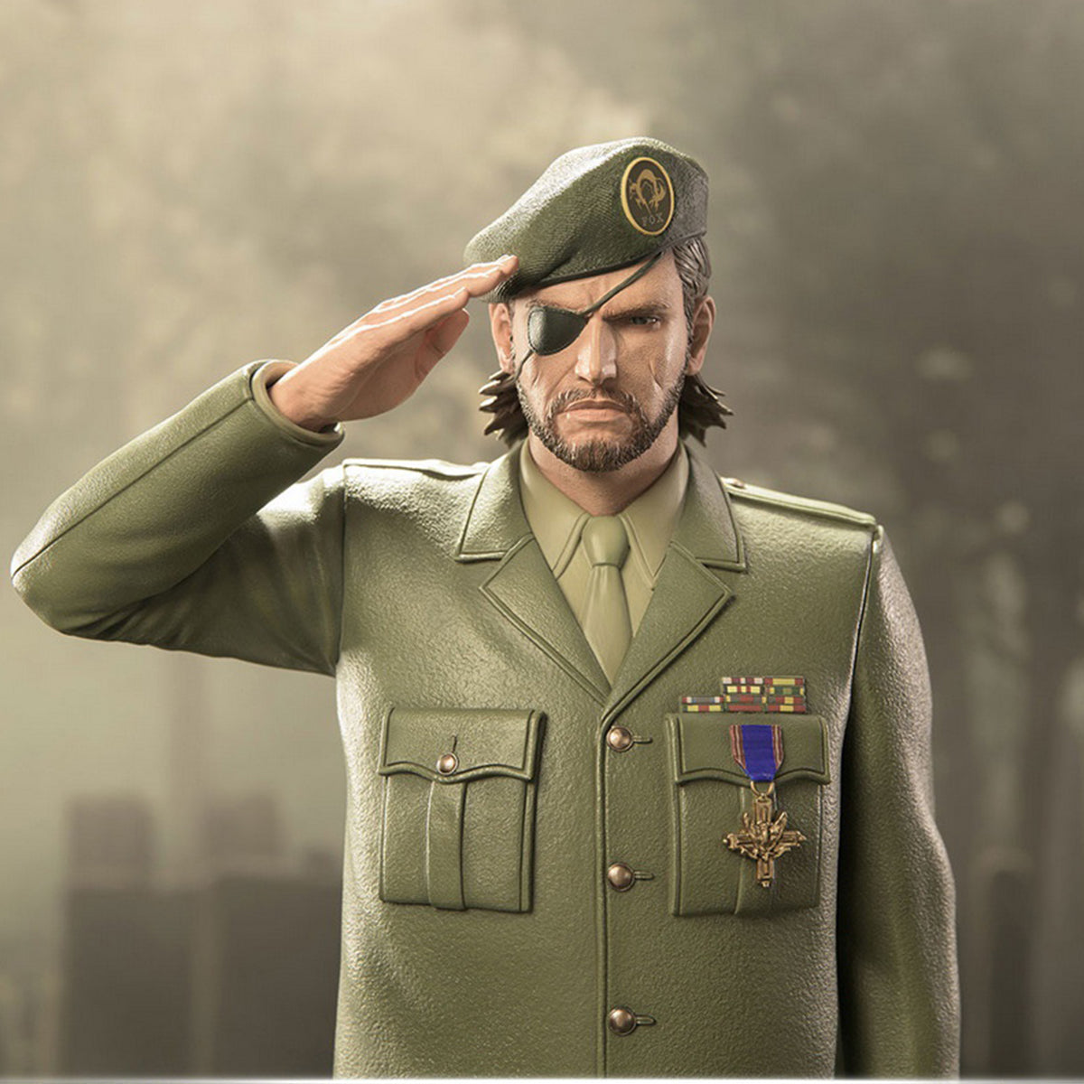 First 4 Figures 1/4 Metal Gear Solid 3: Snake Eater - Big Boss Art Statue