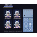 Eastern Model FENRIR Mecha Girl Wolf Girl 1/12 Scale Model Kit