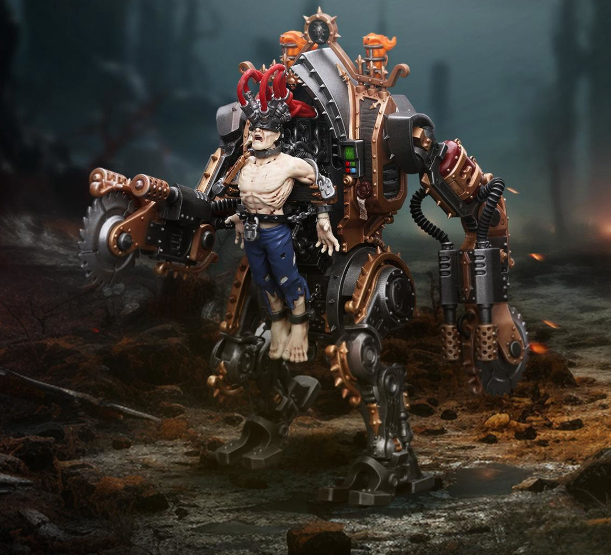 JOYTOY Adepta Sororitas Penitent Engine JT8889 Warhammer 40K 1/18 Scale Action Figure