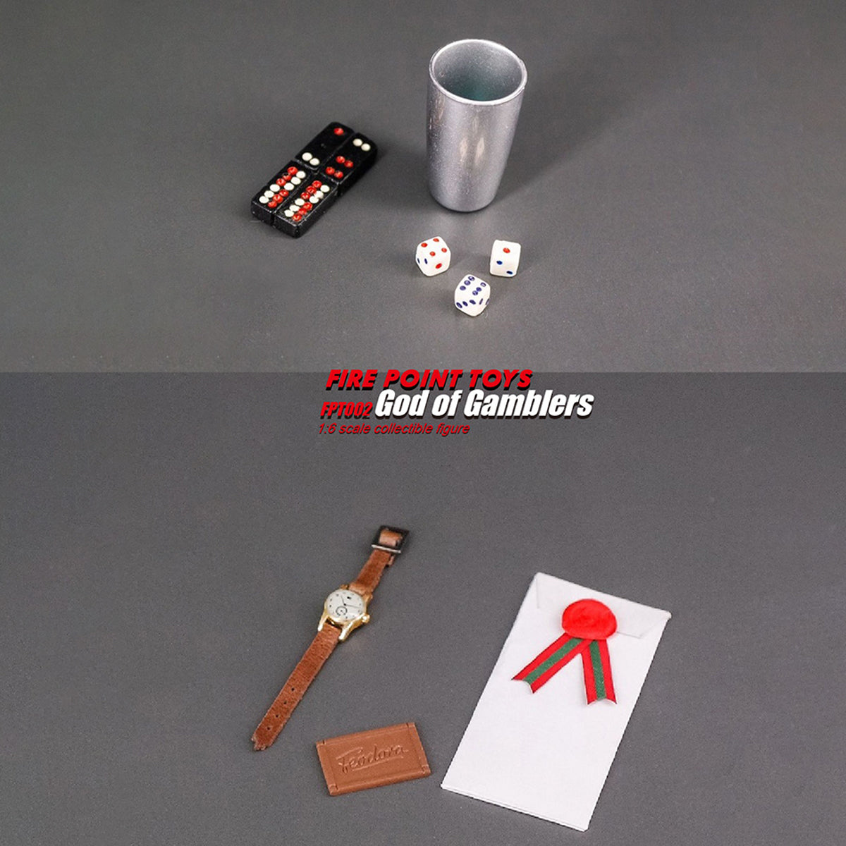 Fire Point Toys, God Of Gamblers, Action Figure Full Set