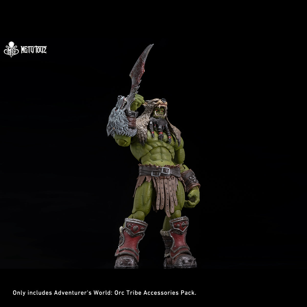Metytoyz, Adventurer World Orc Tribe, Accessory Pack for Figurine