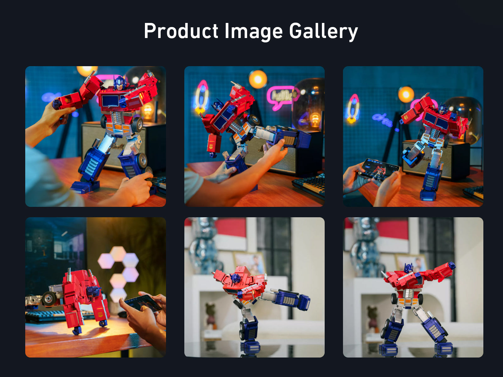 HiPlay Robosen Elite Optimus Prime G1 HR30-SA Action Figures