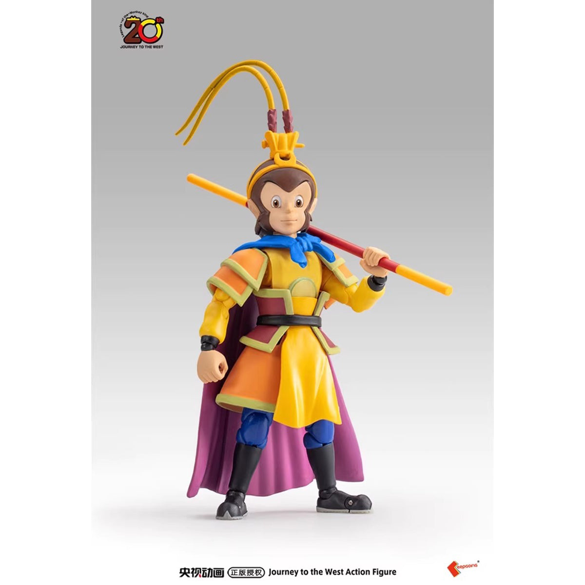 KEEPGOING CCTV Ver. Journey to the West Monkey King (Sun Wukong) 1/12 Scale Action Figure