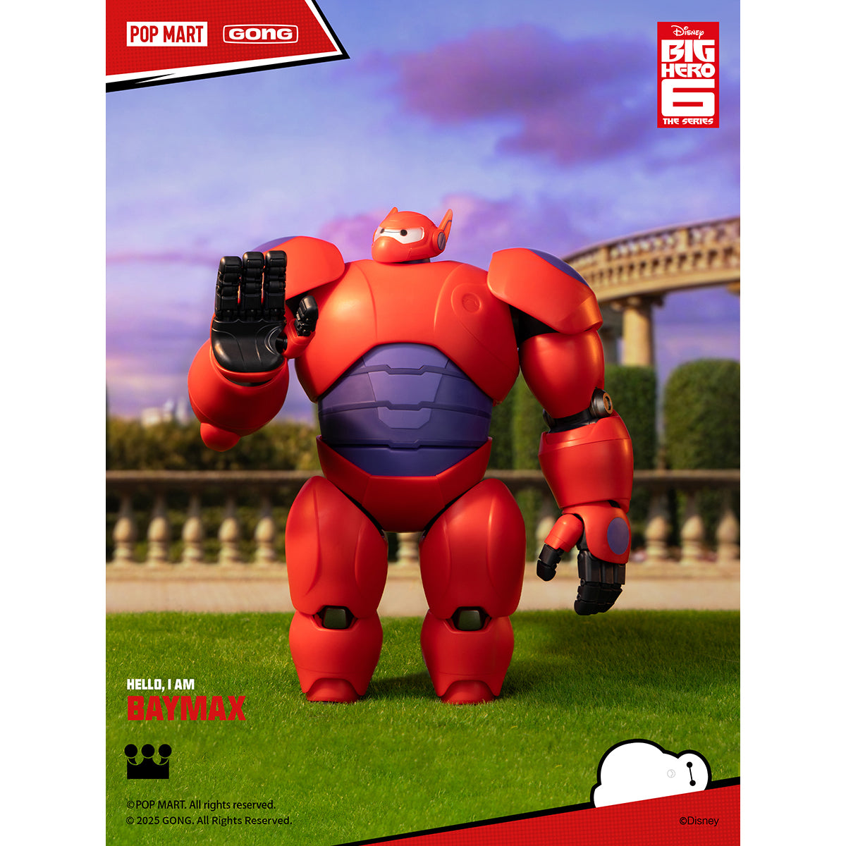 GONG Big Hero 6 Baymax Assembly Model Kits