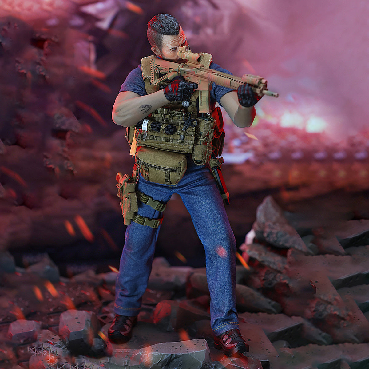 KSTOYS, 141 Task Force Soap, Action Figure