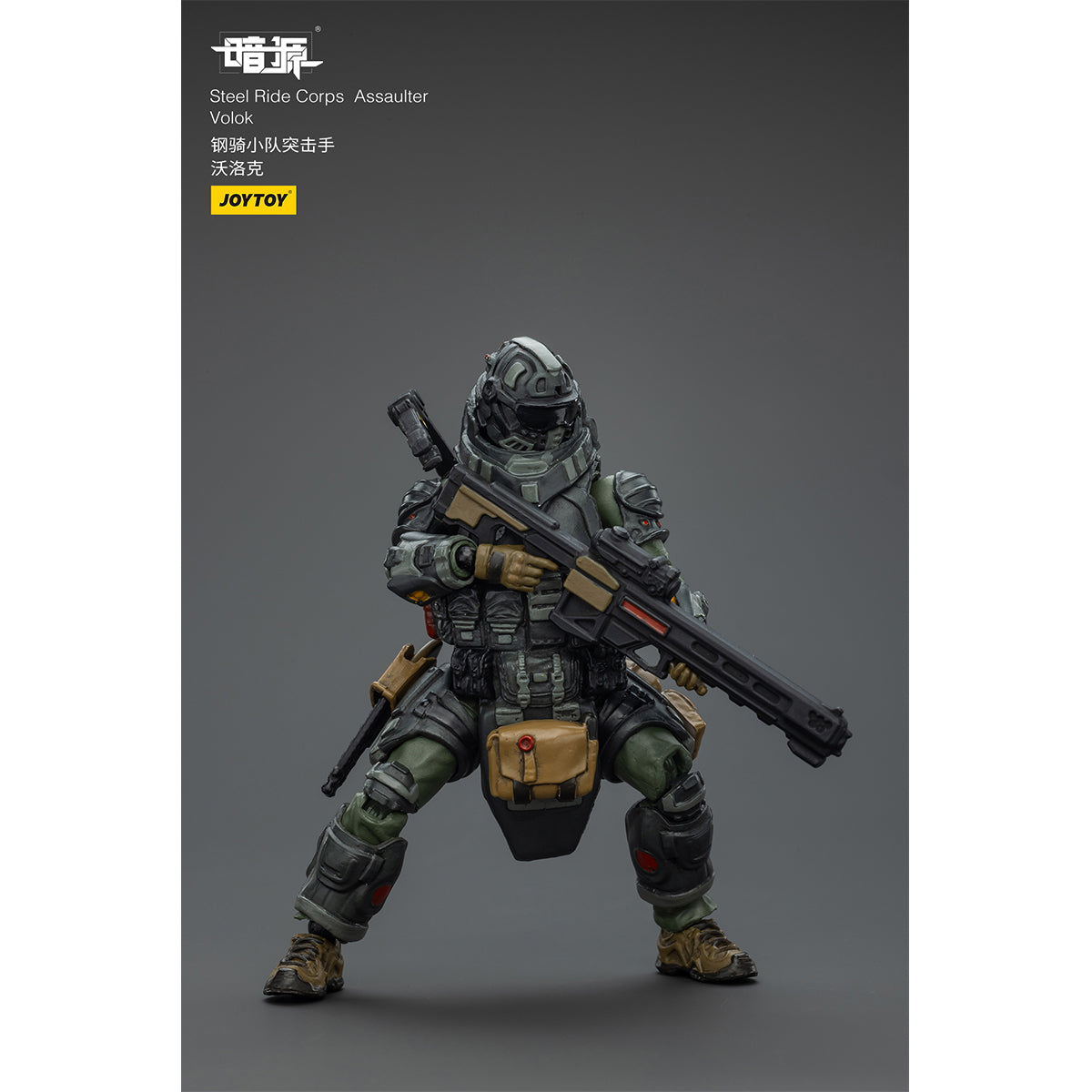 (Only Shipped to the US) JOYTOY Steel Ride Corps Assaulter JT01956 Volok 1/25 Scale Action Figure