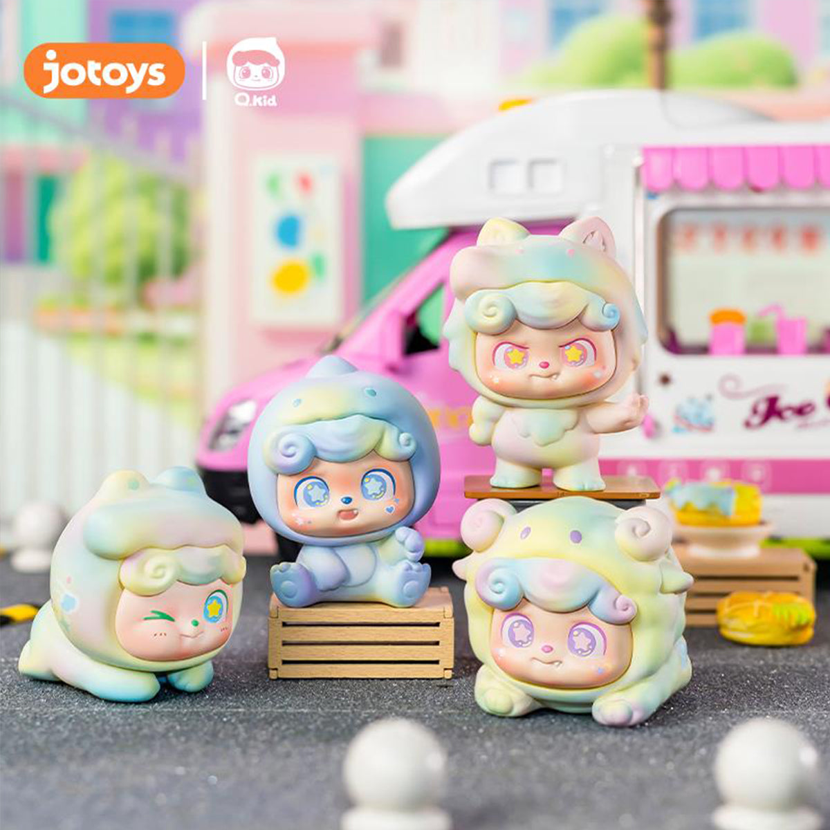 JOTOYS Q.kid Super Q.Team Mini Series Blind Box Figure