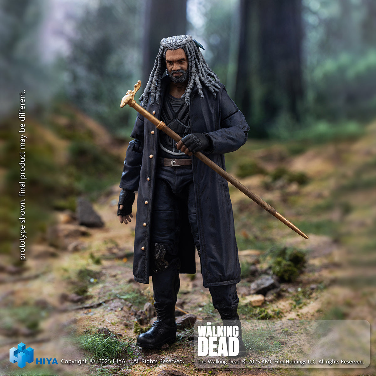 HIYA EMW0317 Dead Walk Ezekiel 1/18 Scale Action Figure