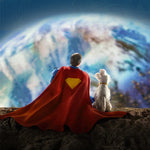 (Only Shipped to the US) BLOKEES Champion Class DC Heros Superman Assembly Model Kit
