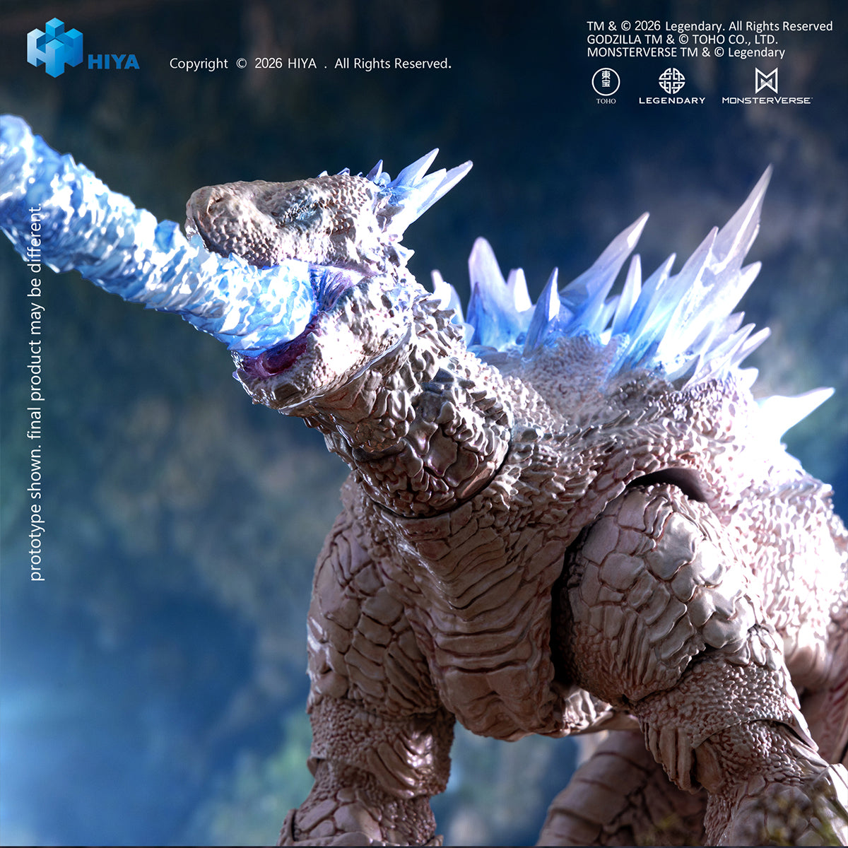 HIYA EBG0312 Godzilla: The New Empire - Frost Breath Shimo Monster Action Figure