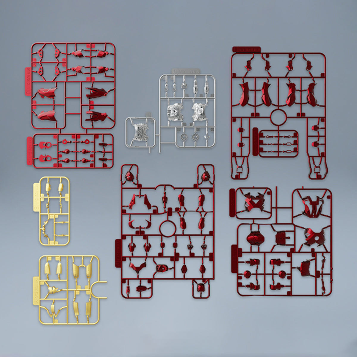 (Only Shipped to the US) Fondjoy Plastic Model Kits: Infinity Saga - Iron Man, Mecha Musume Style 1:12 Scale Miniature Collectible Action Figures MK4