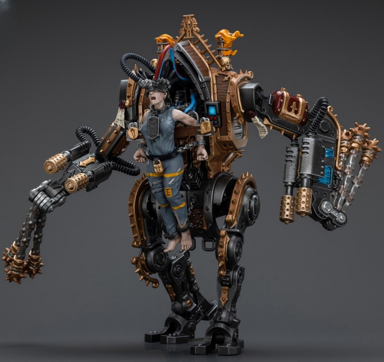 HiPlay JoyToy JT9442 40K Collectible Figure: Adepta Sororitas Penitent Engine with Penitent Flails 1:18 Scale Action Figures