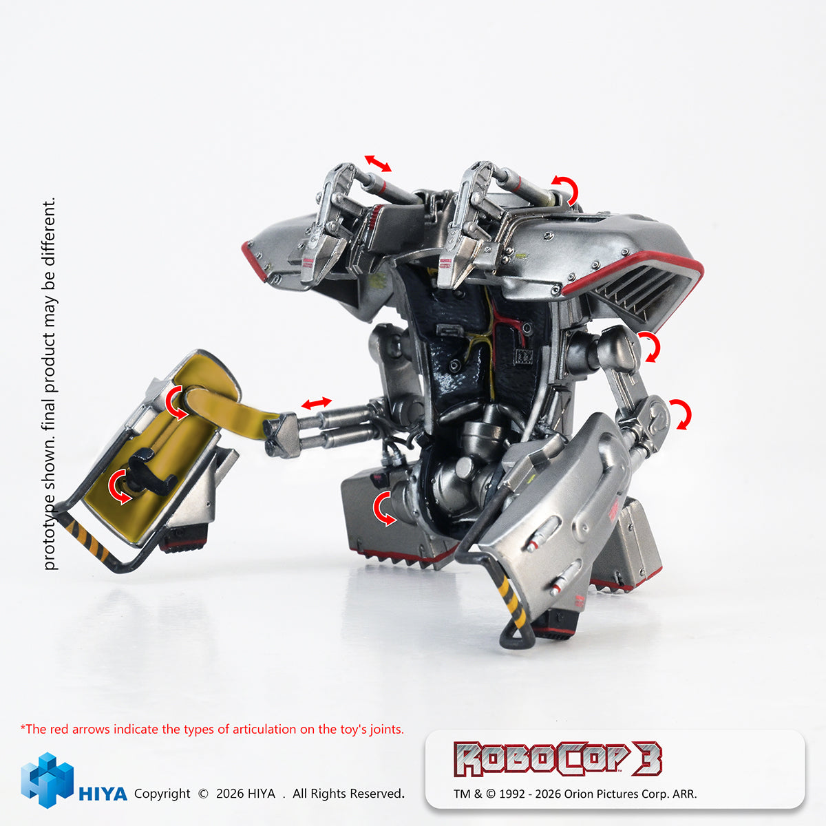 HIYA RoboCop 3 Exquisite Super Series ESR0306 RoboCop 1/12 Scale Action Figure