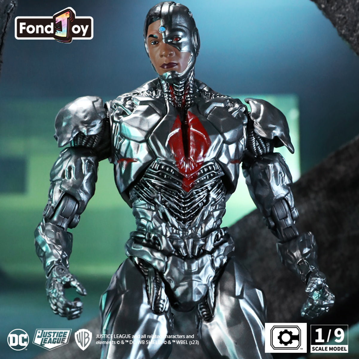 HiPlay Fondjoy Full Set: Cyborg, 1:9 Scale Miniature Action Figurine