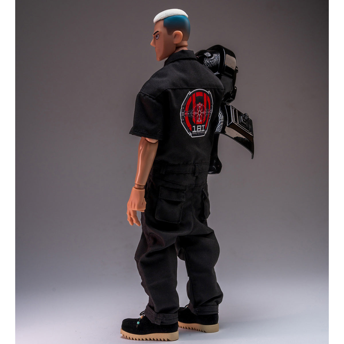 Trickyman12 Stop Wars Series Classy Trooper Black Suit Ver 1