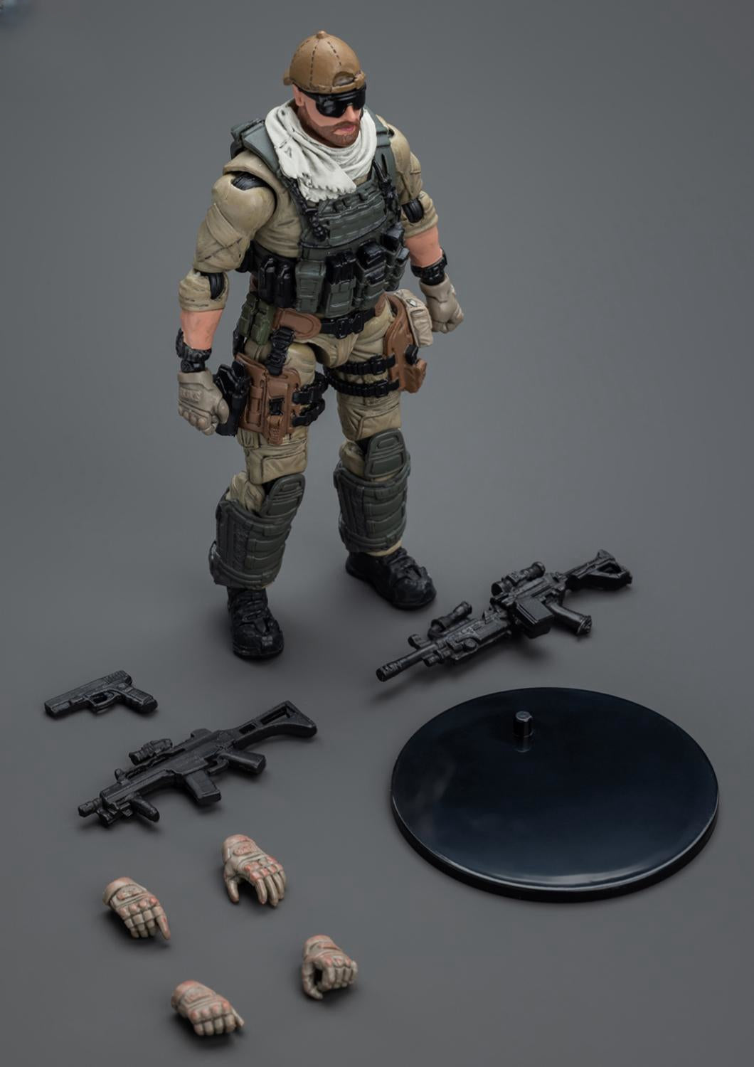 HiPlay JoyToy Hardcore Coldplay: U.S. Army Delta Assault Squad - Support Gunner 1:18 Scale Action Figures