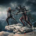 PureArts 1/6 The Witcher 3：Wild Hunt - Geralt vs Eredin Art VideoGame Statue