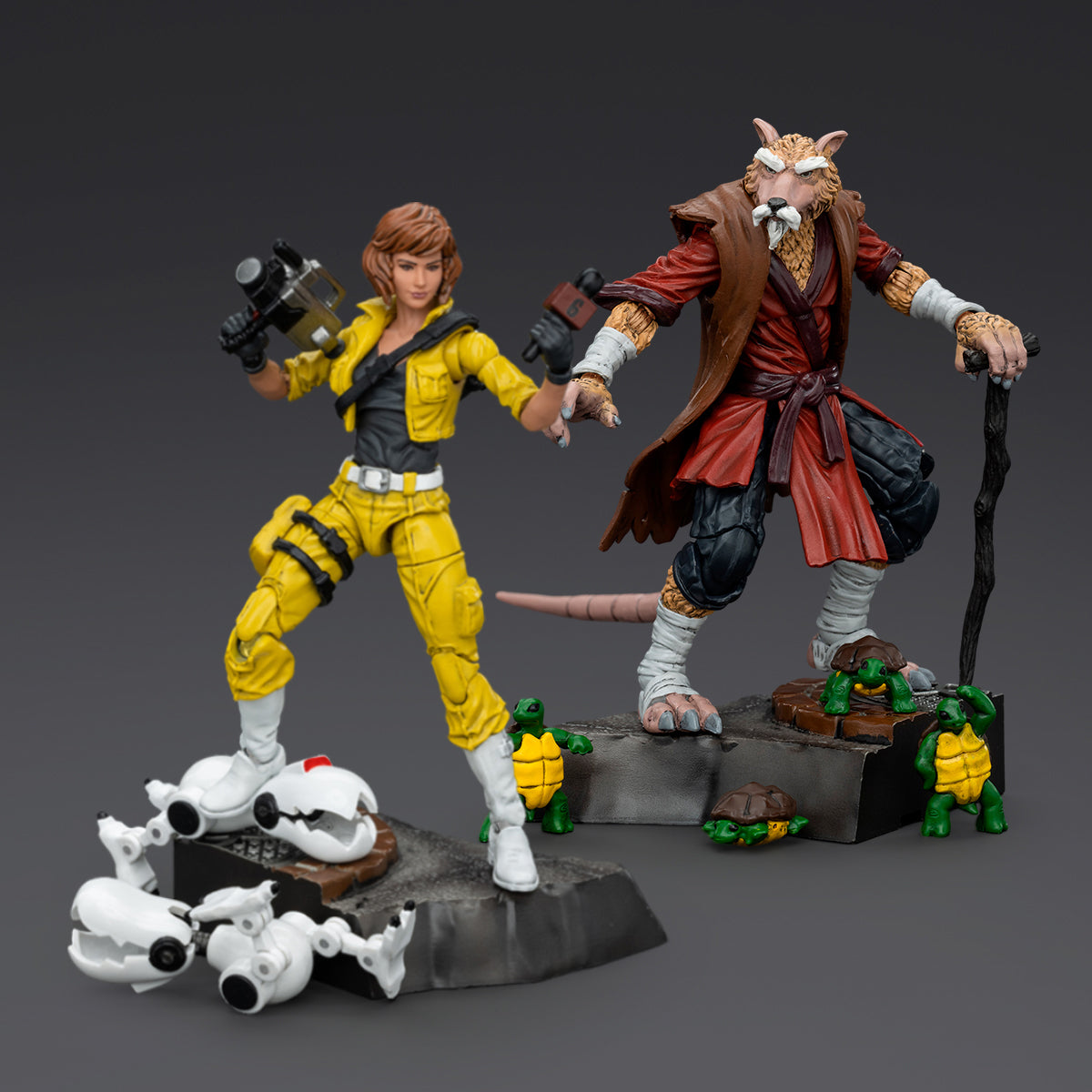 Figura de acción de April O'Neil de las TMNT de JOYTOY