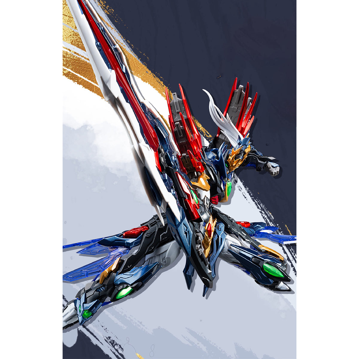 Motor Nuclear Legend of Star General Xiang Yu Assenbly Model Kits