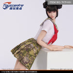 Toyscentre, Student Girl Shirt Tops JK Skirt, Doll Clothes Accessory for 12-inches Action Figurine