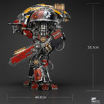 JOYTOY Imperial Knights House Raven Knight Errant & Ultramarines Relic Secundus Armour with Artificer Bolt Rifle Chainsword and Bolt Pistol Action Figures