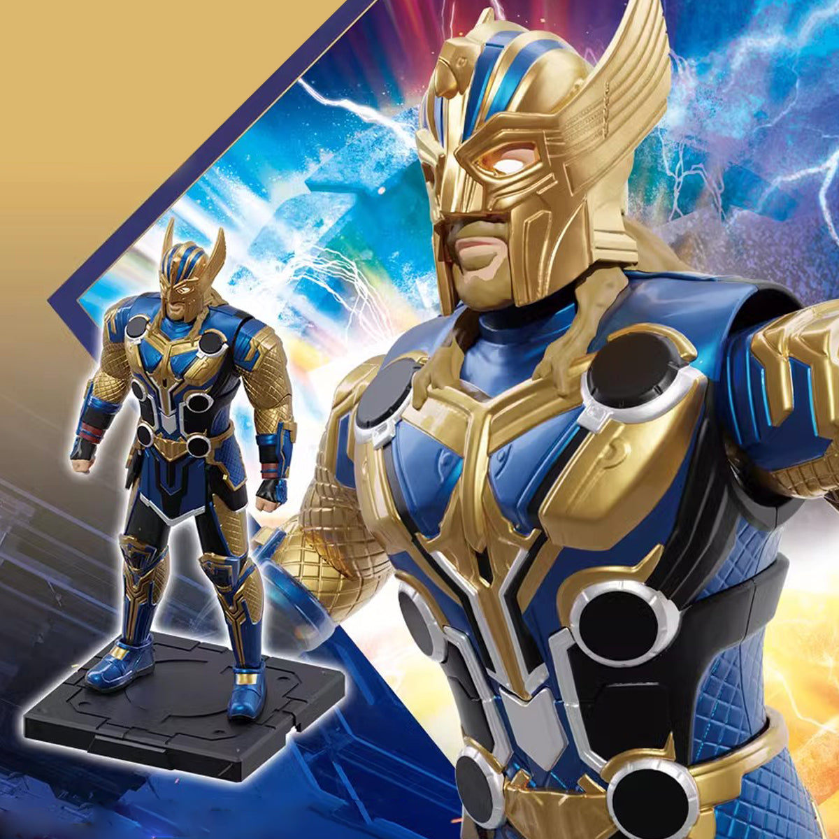 Fondjoy Love and Thunder Thor - Kits de modelos de ensamblaje de la serie de cómics