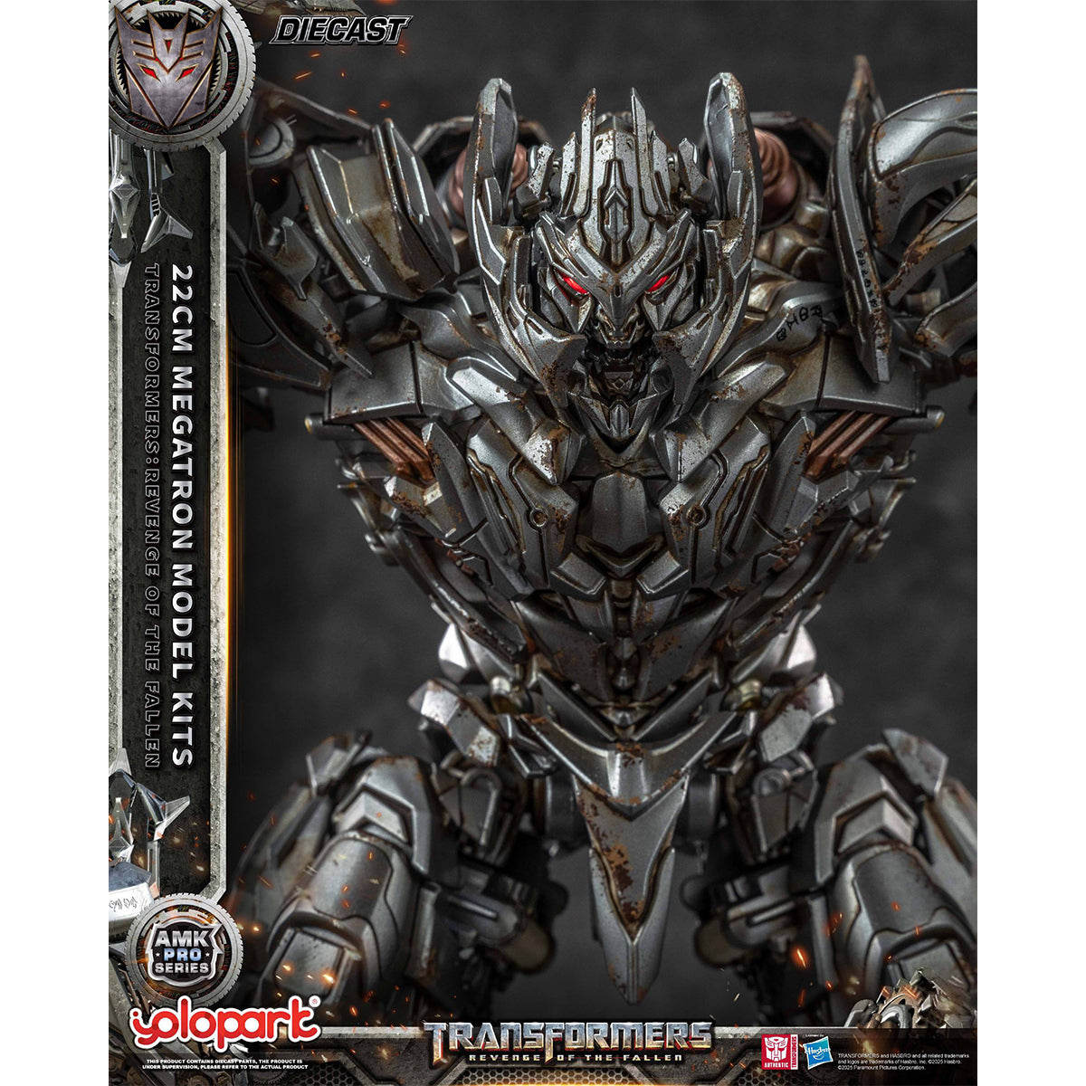 Yolopark AMK PRO Series Transformers：Revenge of the Fallen - Megatron Model Kit