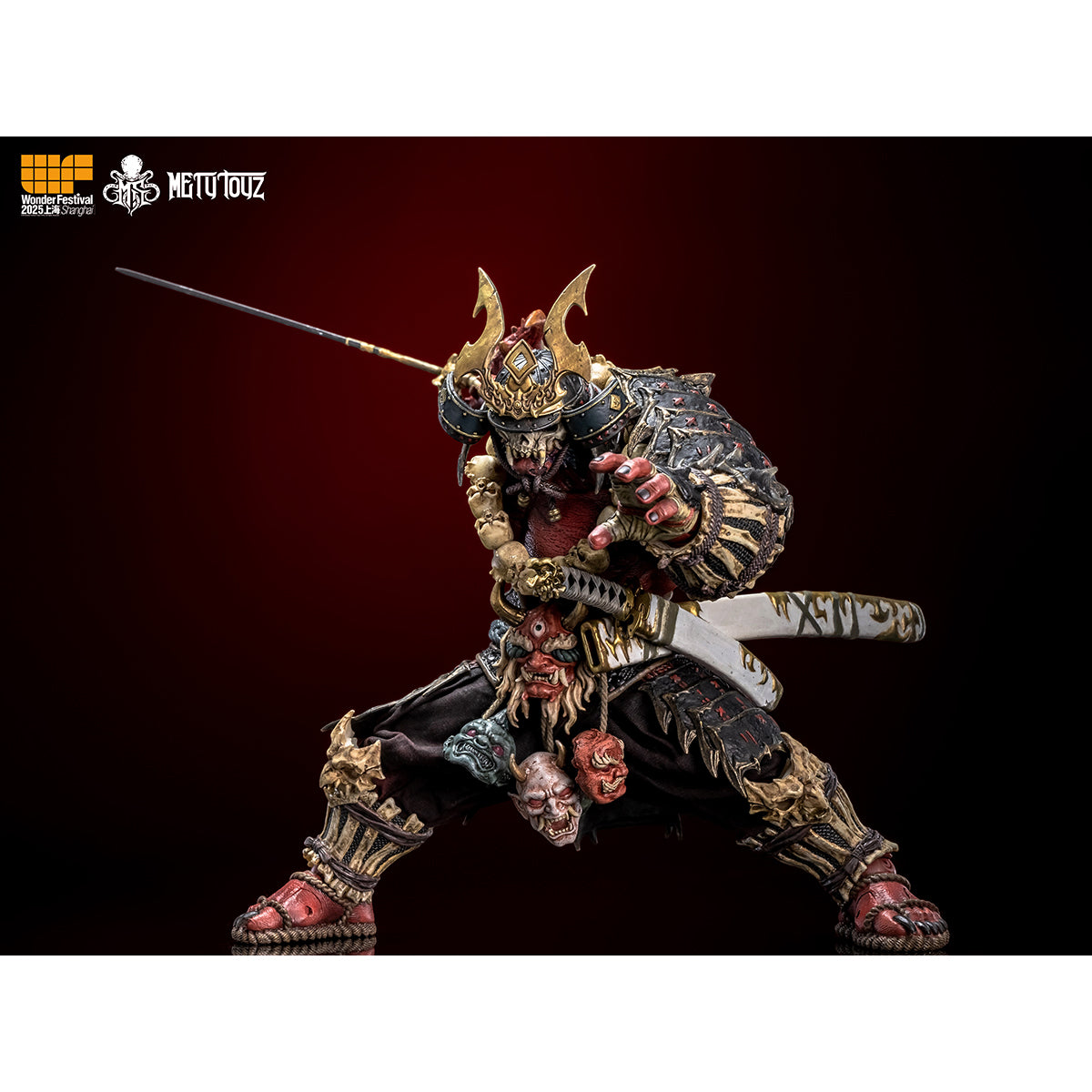 Metytoyz Adventurer's World Ghost Face Shura Takigawa Limited Edition 1/10 Scale Action Figure