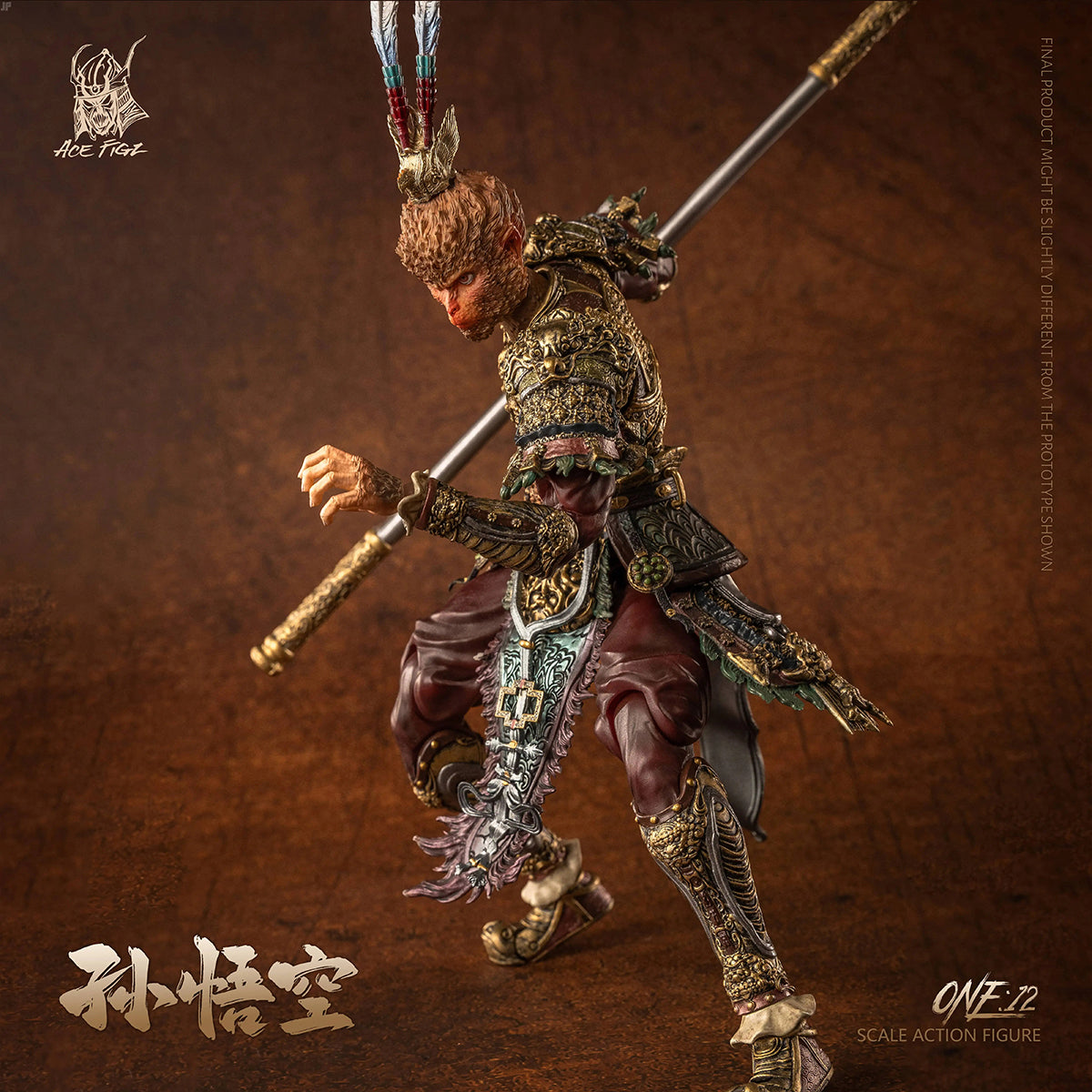 AceFigz, The Monkey King Sun Wukong, Action Figures