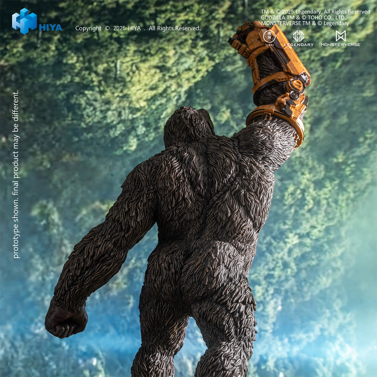 HIYA Godzilla vs Kong：The New Empire - Kong Mechanical Glove Edition Art Figurine