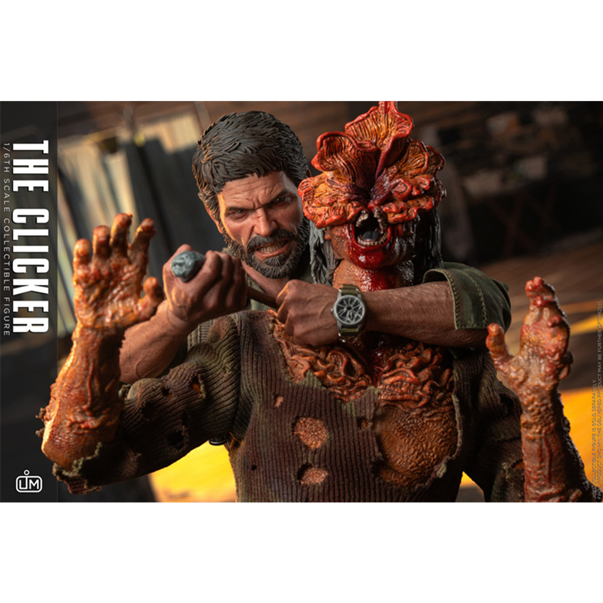 CLICKER THE LAST OF US PART2 1/6スケール男性 The Last of Us Part II - Armored Clicker Figure – Dark Horse
