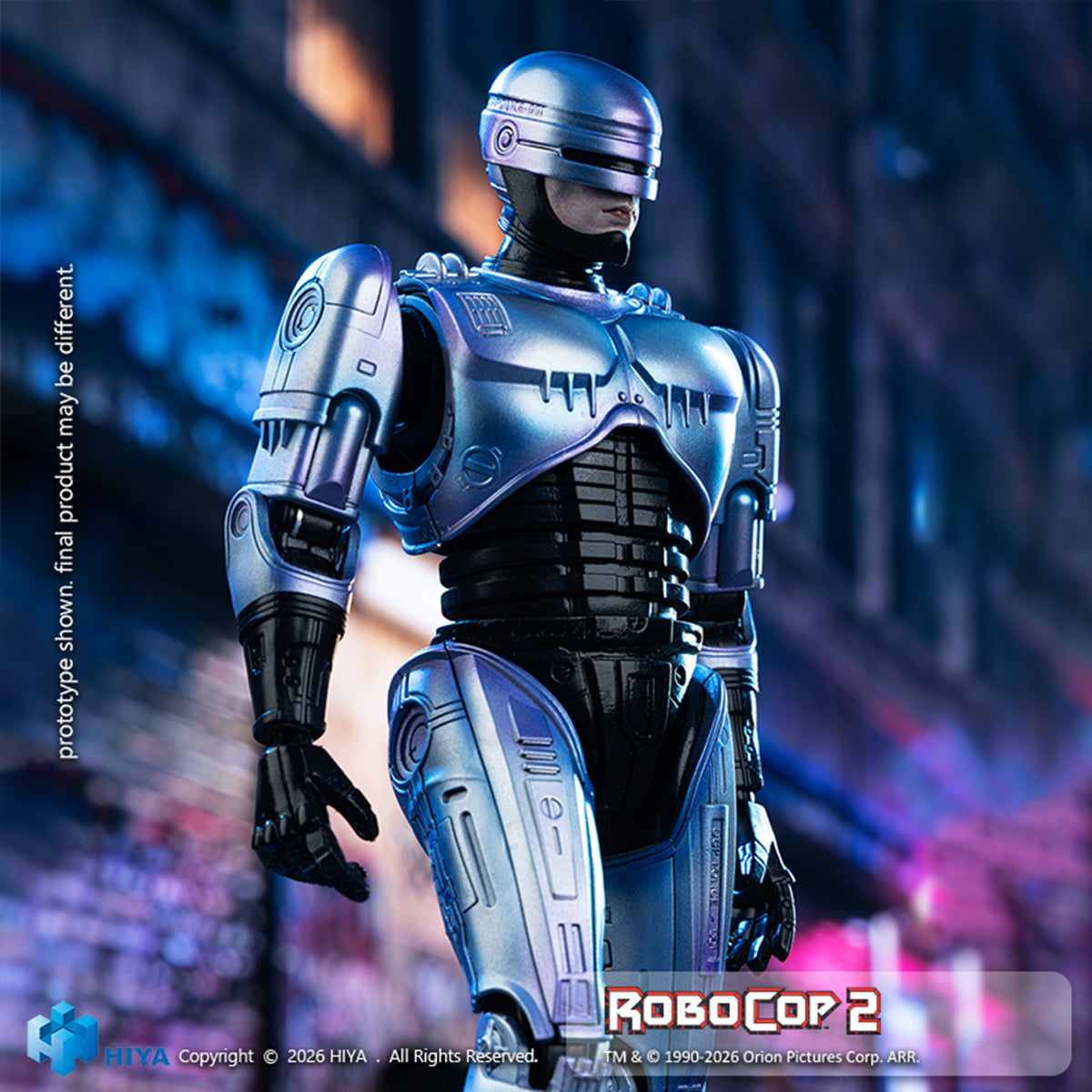 HIYA ESR0302 RoboCop 2 RoboCop EXQUISITE SUPER Series 1/12 Scale Action Figure