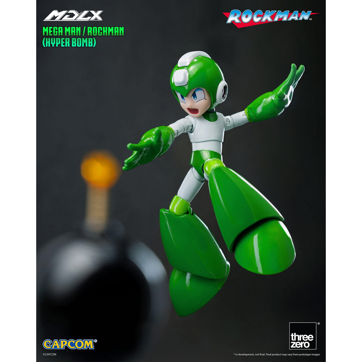 Threezero Mega Man MDLX Mega Man (Hyper Bomb Ver.) 3Z08750A0 Action Figure