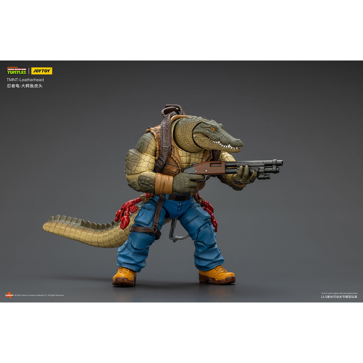 JOYTOY TMNT-Metalhead & TMNT-Leatherhead 1/18 Scale Action Figure