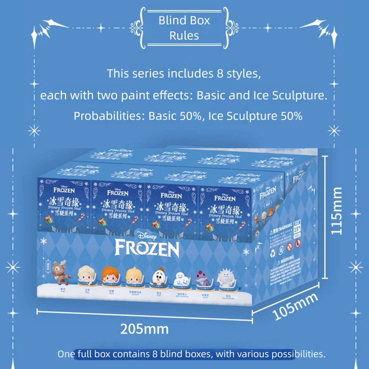 MORSTORM Forzen Series Set Blind Box Figure