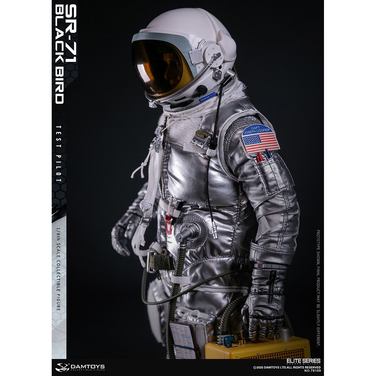 DAMTOYS, U-2 Dragon Lady Reconnaissance Aircraft Pilot & SR-71 Blackbird Reconnaissance Aircraft Test Pilot, Action Figures