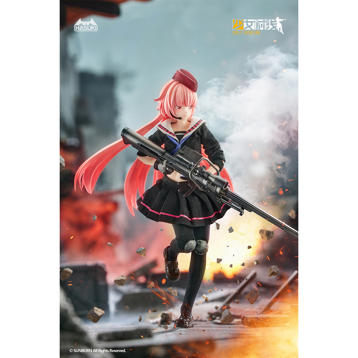 HASUKI PA011 Girls' Frontline NTW-20 1/12 Scale Action Figure