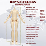 MIRAIDOLLS Runaway Trajectory Series 1/8 BJD Action Figure Blind Box