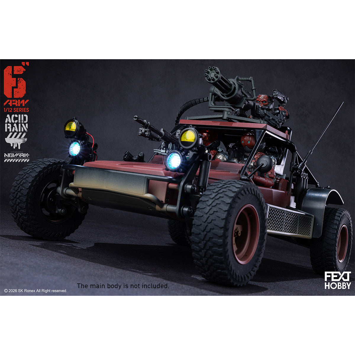 FEXT HOBBY Acid Rain World: Novark FXH-AR-005 Valerius FXH-AR-006 NVK Escort-L FXH-AR-001 Red Locust 1/12 Scale Action Figure