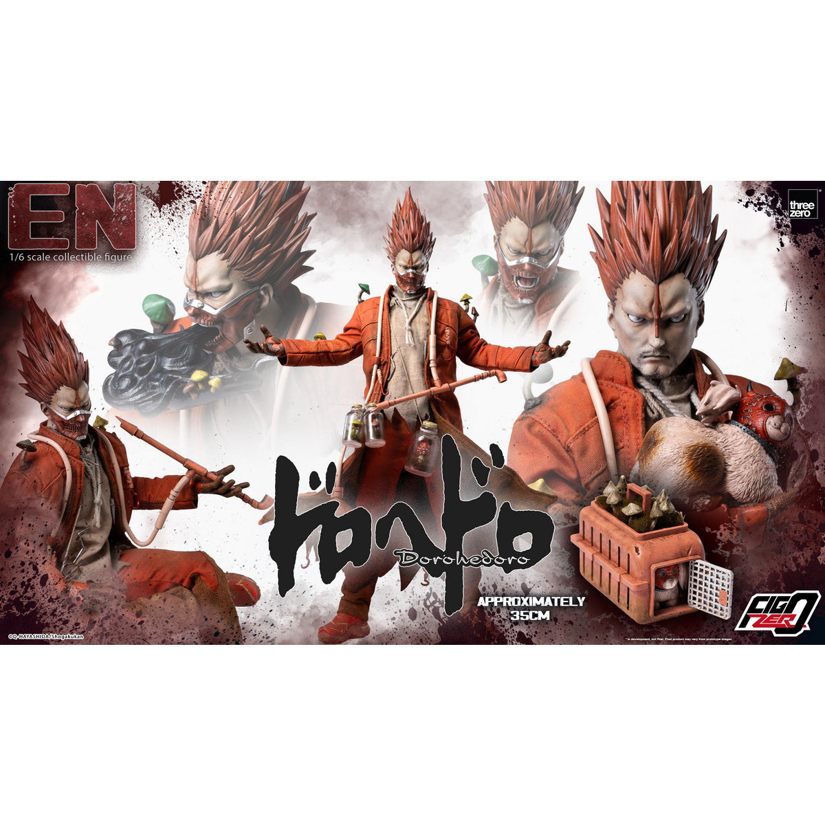 Threezero Dorohedoro FigZero En 3Z08770W0 1/6 Scale Action Figure