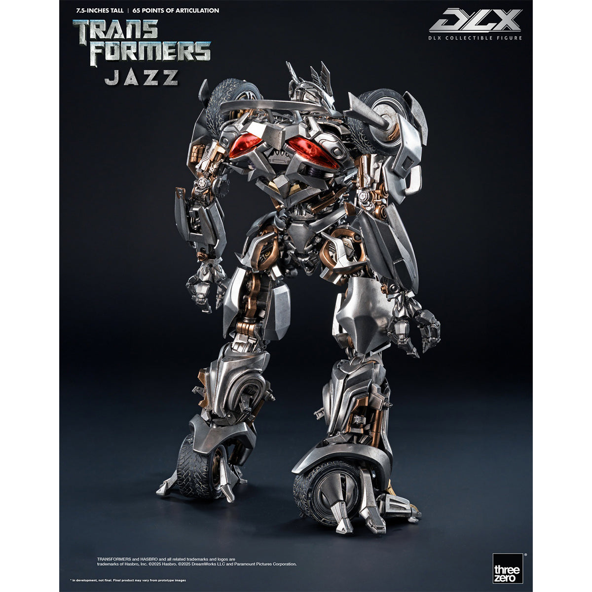 Threezero Transformers DLX Jazz Action Figure