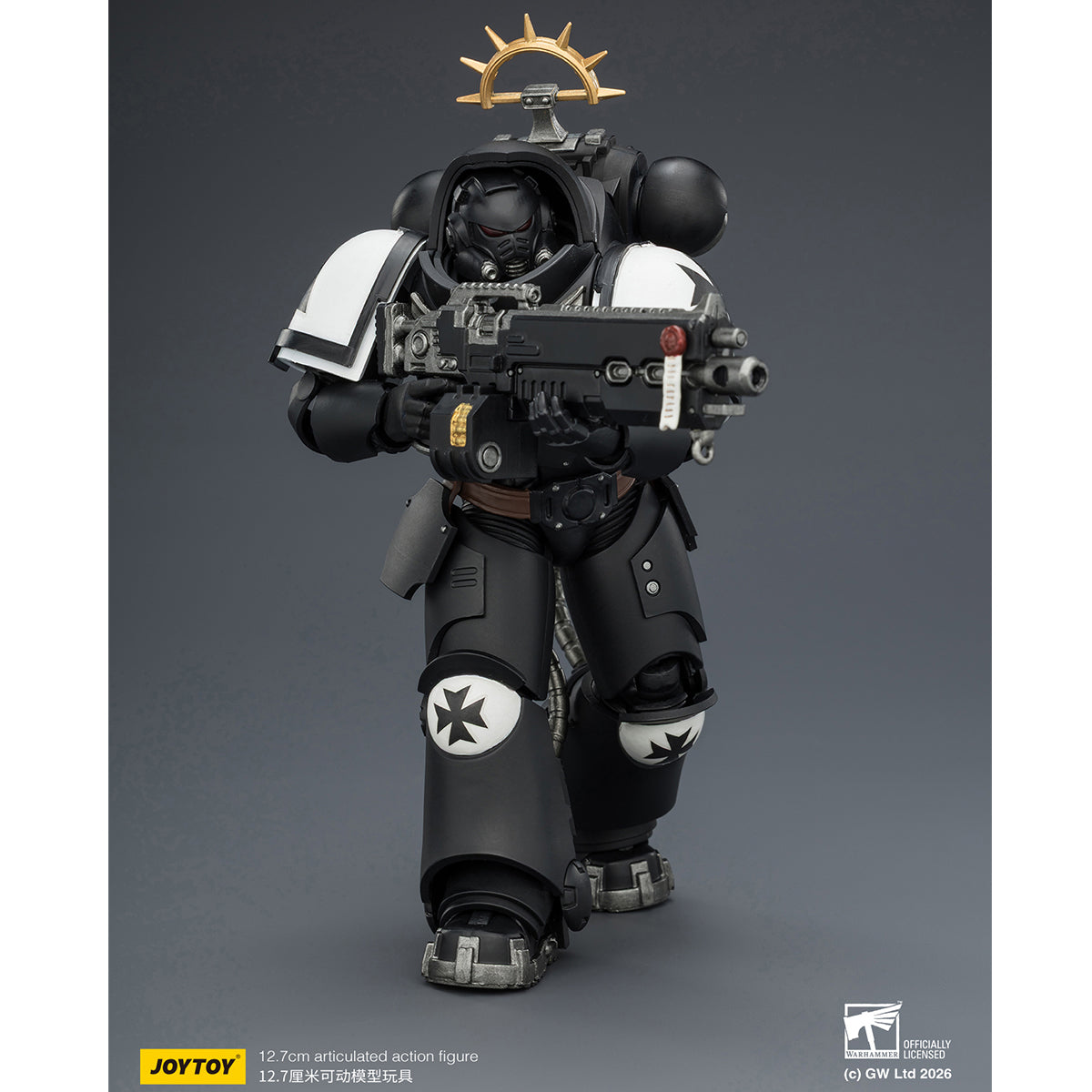 JOYTOY Warhammer 40,000: Space Marine 2 Heavy Intercessor with Heavy Bolt Rifle and Bolt Pistol (Game Edition) 1/18 Scale Action Figure