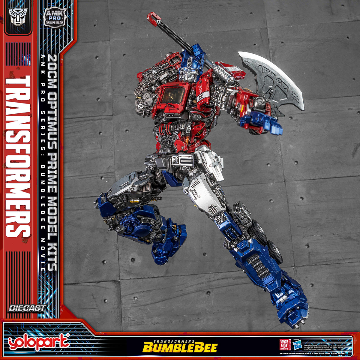 Yolopark Transformers: Bumblebee AMK PRO Series Optimus Prime (Set Version) Assembly Model Kits